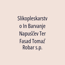 Slikopleskarstvo In Barvanje Napuščev Ter Fasad Tomaž Robar s.p. - Logotip