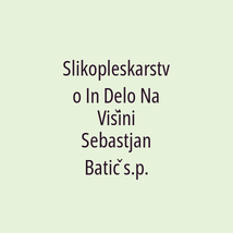 Slikopleskarstvo In Delo Na Višini Sebastjan Batič s.p. - Logotip