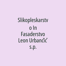 Slikopleskarstvo In Fasaderstvo Leon Urbančič s.p. - Logotip