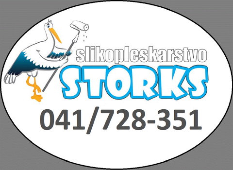 Slikopleskarstvo Storks - Logotip