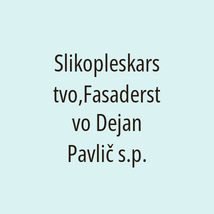 Slikopleskarstvo,Fasaderstvo Dejan Pavlič s.p. - Logotip