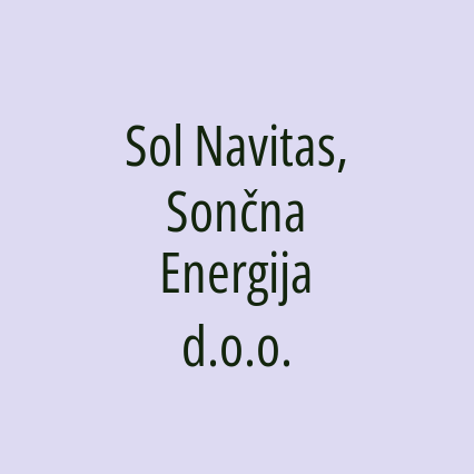 Sol Navitas, Sončna Energija d.o.o. - Logotip