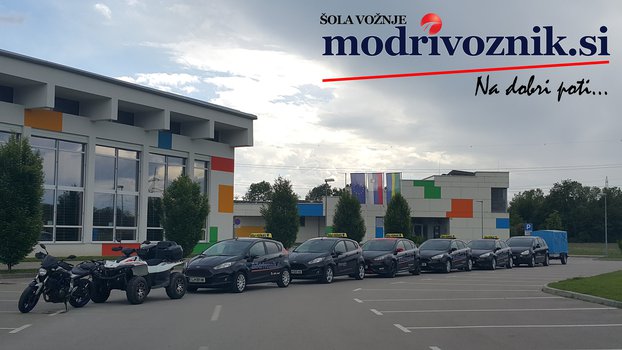 Šola vožnje Modrivoznik.si - Logotip