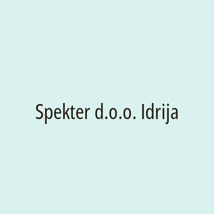 Spekter d.o.o. Idrija - Logotip