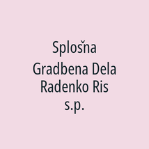 Splošna Gradbena Dela Radenko Ris s.p. - Logotip