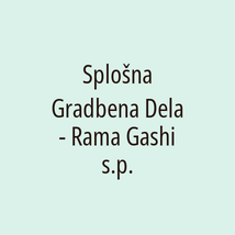 Splošna Gradbena Dela - Rama Gashi s.p. - Logotip