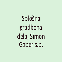 Splošna gradbena dela, Simon Gaber s.p. - Logotip