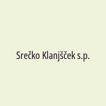 Srečko Klanjšček s.p. - Logotip