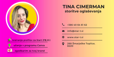 Star-T, Storitve Oglaševanja, Tina Cimerman, s.p. - Logotip