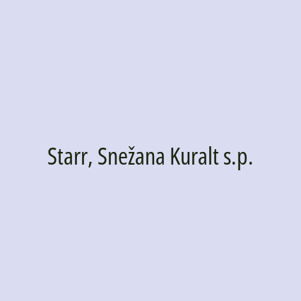 Starr, Snežana Kuralt s.p. - Logotip