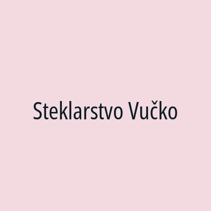 Steklarstvo Vučko - Logotip