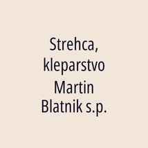 Strehca, kleparstvo Martin Blatnik s.p. - Logotip