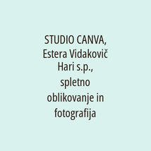 STUDIO CANVA, Estera Vidakovič Hari s.p., spletno oblikovanje in fotografija - Logotip