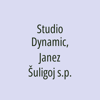 Studio Dynamic, Janez Šuligoj s.p. - Logotip