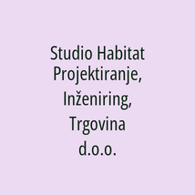 Studio Habitat Projektiranje, Inženiring, Trgovina d.o.o. - Logotip