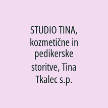 STUDIO TINA, kozmetične in pedikerske storitve, Tina Tkalec s.p. - Logotip