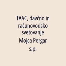 TAAC, davčno in računovodsko svetovanje Mojca Pergar s.p. - Logotip