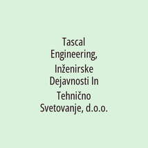 Tascal Engineering, Inženirske Dejavnosti In Tehnično Svetovanje, d.o.o. - Logotip