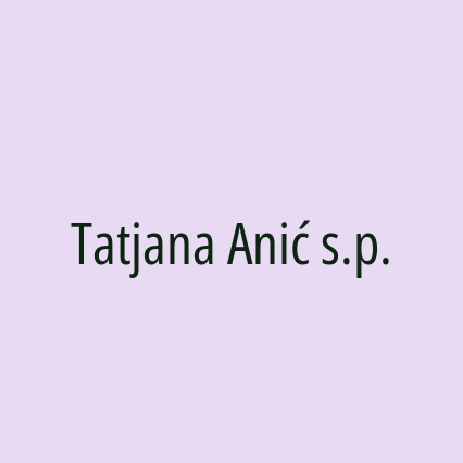 Tatjana Anić s.p. - Logotip