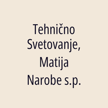 Tehnično Svetovanje, Matija Narobe s.p. - Logotip