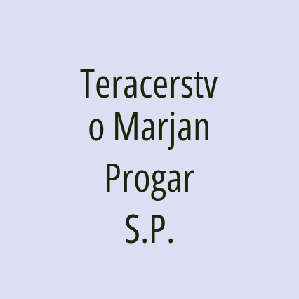 Teracerstvo Marjan Progar S.P. - Logotip