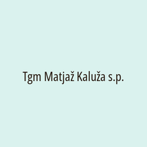 Tgm Matjaž Kaluža s.p. - Logotip