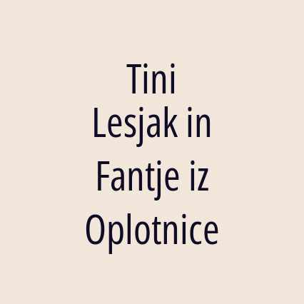 Tini Lesjak in Fantje iz Oplotnice - Logotip