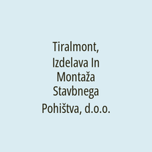 Tiralmont, Izdelava In Montaža Stavbnega Pohištva, d.o.o. - Logotip