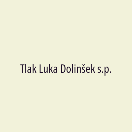 Tlak Luka Dolinšek s.p. - Logotip