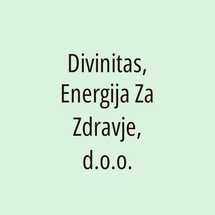 Divinitas, Energija Za Zdravje, d.o.o. - Logotip