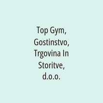 Top Gym, Gostinstvo, Trgovina In Storitve, d.o.o. - Logotip