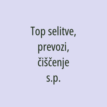 Top selitve, prevozi, čiščenje  s.p. - Logotip