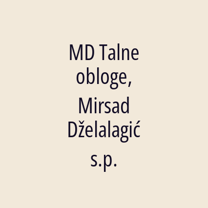 MD Talne obloge, Mirsad Dželalagić s.p. - Logotip