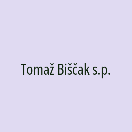 Tomaž Biščak s.p.