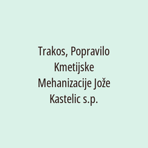 Trakos, Popravilo Kmetijske Mehanizacije Jože Kastelic s.p. - Logotip