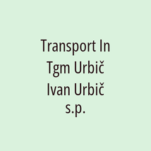 Transport In Tgm Urbič Ivan Urbič s.p. - Logotip