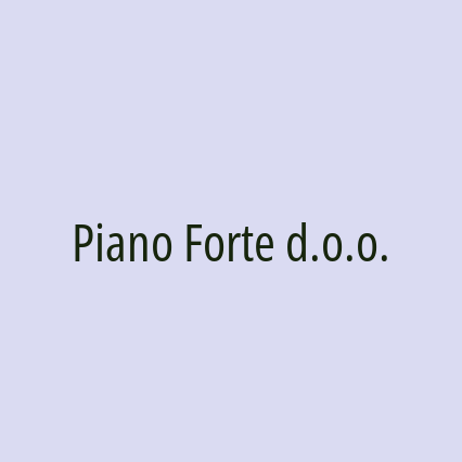 Piano Forte d.o.o.