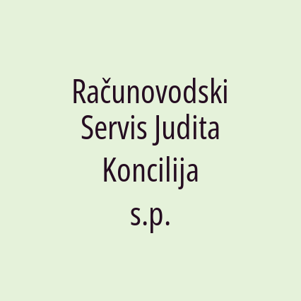 Računovodski Servis Judita Koncilija s.p.