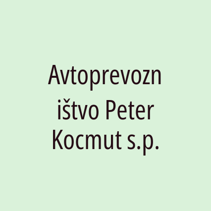 Avtoprevozništvo Peter Kocmut s.p. - Logotip