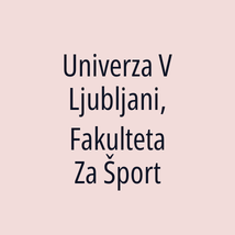 Univerza V Ljubljani, Fakulteta Za Šport - Logotip