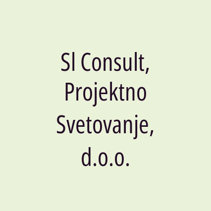 Sl Consult, Projektno Svetovanje, d.o.o. - Logotip