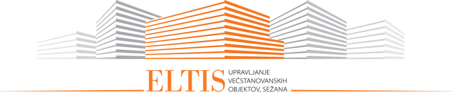 UPRAVLJANJE VEČSTANOVANJSKIH OBJEKTOV " ELTIS " - Sežana - Logotip