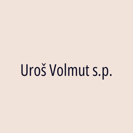 Uroš Volmut s.p. - Logotip