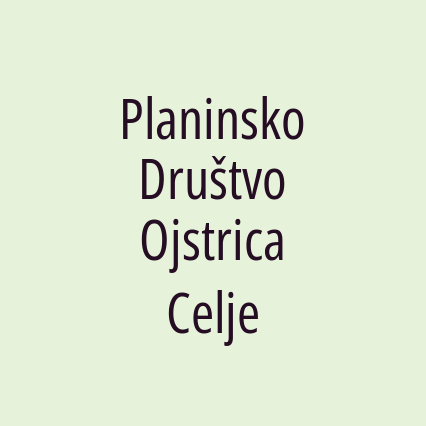 Planinsko Društvo Ojstrica Celje - Logotip