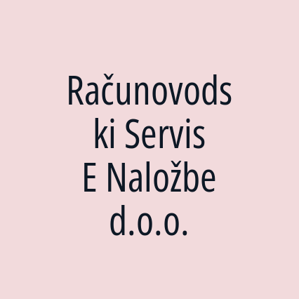 Računovodski Servis E Naložbe d.o.o. - Logotip