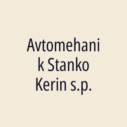 Avtomehanik Stanko Kerin s.p.