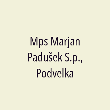 Mps Marjan Padušek S.p., Podvelka - Logotip