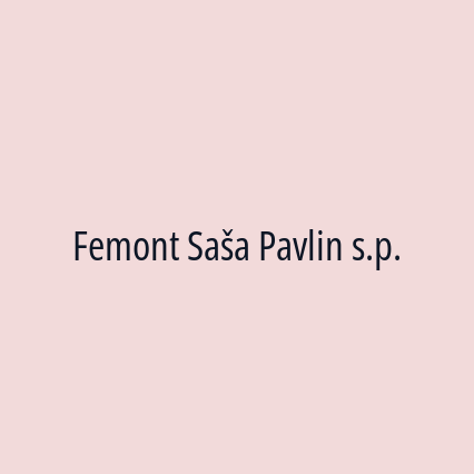 Femont Saša Pavlin s.p. - Logotip