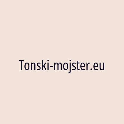 Tonski-mojster.eu