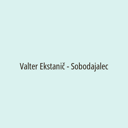 Valter Ekstanič - Sobodajalec - Logotip